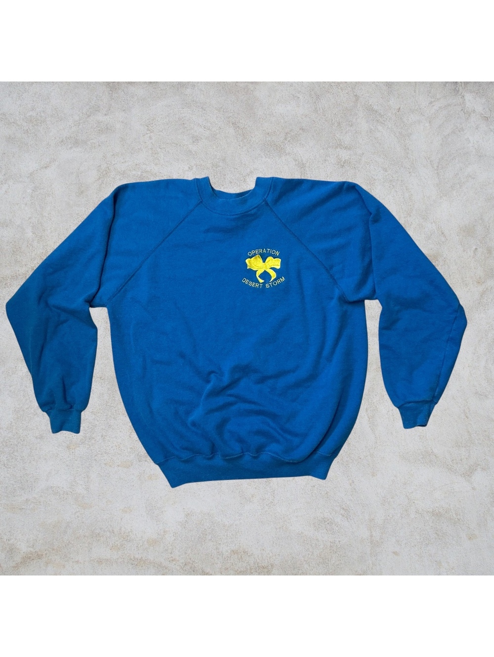 Vintage 90s Desert Storm Yellow Ribbon Sweatshirt Hanes XL